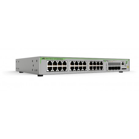 Allied Telesis GS970M Gestito L3 Gigabit Ethernet (10/100/1000) 1U Grigio (AT-GS970M/28PS-50)
