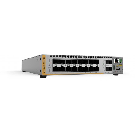 Allied Telesis AT-x550-18XSQ-50 Gestito L3 10G Ethernet (100/1000/10000) Supporto Power over Ethernet (PoE) G (AT-X550-18XSQ-50)