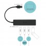 I-TEC HUB 4 PORTE USB 3.0, NO ALIMENTATORE (POWER DELIVERY) (U3HUB404)