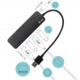 i-tec USB 3.0 Metal HUB 4 Port with individual On/Off Switches (U3CHARGEHUB4)