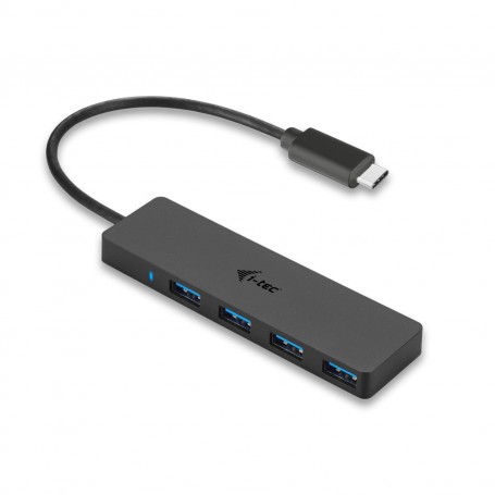 i-tec Advance C31HUB404 hub di interfaccia USB 3.2 Gen 2 (3.1 Gen 2) Type-C 5000 Mbit/s Nero (C31HUB404)
