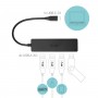i-tec Advance C31HUB404 hub di interfaccia USB 3.2 Gen 2 (3.1 Gen 2) Type-C 5000 Mbit/s Nero (C31HUB404)