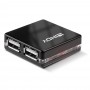 Lindy 42742 hub di interfaccia 480 Mbit/s Nero (42742)