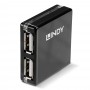 Lindy 42742 hub di interfaccia 480 Mbit/s Nero (42742)