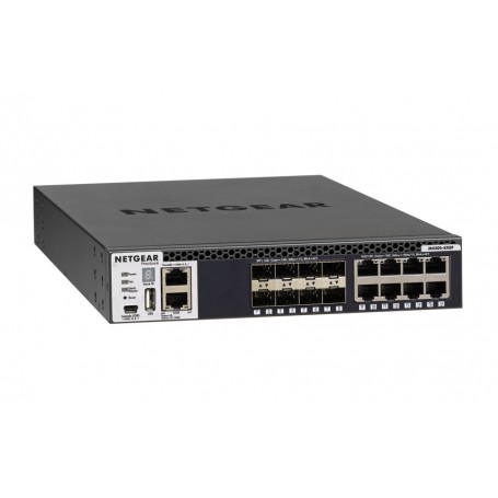 Netgear M4300-8X8F Gestito L3 10G Ethernet (100/1000/10000) 1U Nero (XSM4316S-100NES)