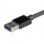 StarTech.com Hub USB 3.0 a 4 porte - 4x USB-A con Swith On/Off Individuale (HB30A4AIB)