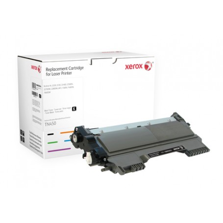 Xerox Cartuccia toner nero. Equivalente a Brother TN2220. Compatibile con Brother DCP-7060D, DCP-7065DN, HL-2240/HL- (106R02634)