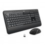 Logitech MK540 ADVANCED Wireless Keyboard and Mouse Combo tastiera USB QWERTY Inglese Nero, Bianco (920-008685)