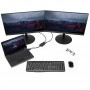 StarTech.com Adattatore multi monitor a 2 porte - MST Hub Mini DisplayPort a 2x DisplayPort - Doppio monitor 4K 30 (MSTMDP122DP)