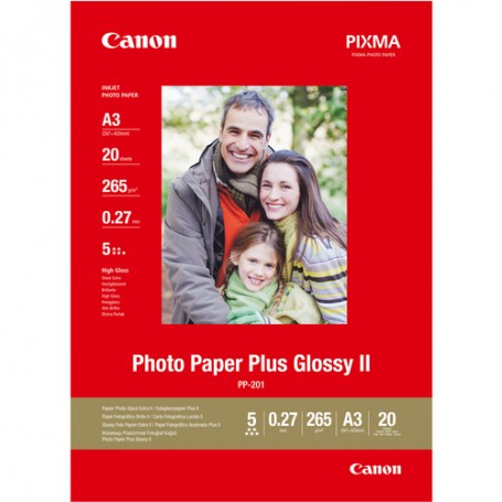 Canon PP-201 carta fotografica A3 Molto lucida (2311B020)