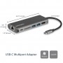 StarTech.com Adattatore Multiporta USB-C - Lettore Schede SD - Power Delivery - 4K HDMI - GbE - 2x USB 3.0 - NUOVA (DKT30CSDHPD)