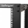 StarTech.com Armadio Server Rack con 4 staffe a Telaio Aperto 25U con profondità regolabile da 59-104cm - Rack p (4POSTRACK25U)
