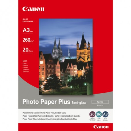 Canon SG-201 A3 Paper photo semi-gloss 20sh carta fotografica (1686B026AA)