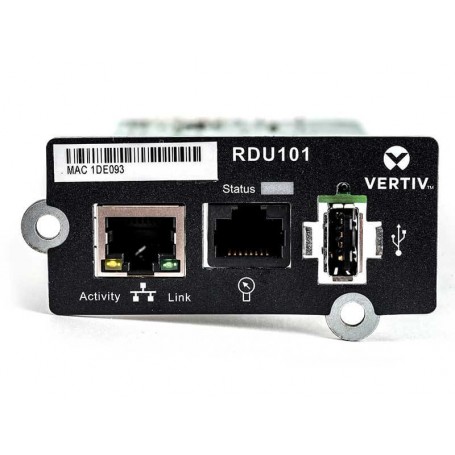 Vertiv IntelliSlot RDU101 Interno Ethernet 100 Mbit/s (RDU101)