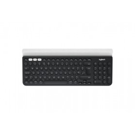 Logitech K780 Multi-Device Wireless Keyboard tastiera RF senza fili + Bluetooth QWERTY Italiano Grigio, Bianco (920-008038)