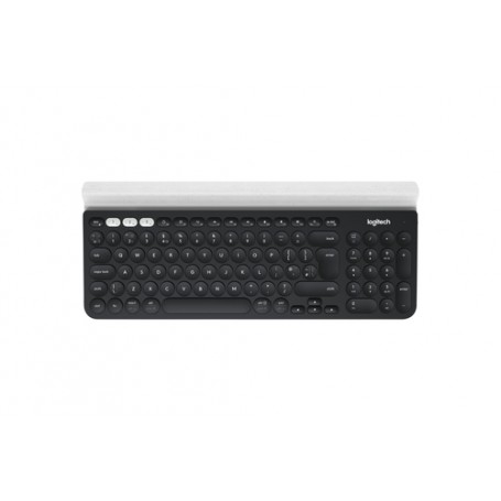 Logitech K780 Multi-Device Wireless Keyboard tastiera RF senza fili + Bluetooth QWERTY Italiano Grigio, Bianco (920-008038)