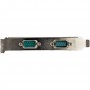 StarTech.com Scheda adattatore seriale PCI Express RS232 a 2 porte - Scheda controller host seriale PCIe RS232 - PCIe (PEX2S953)