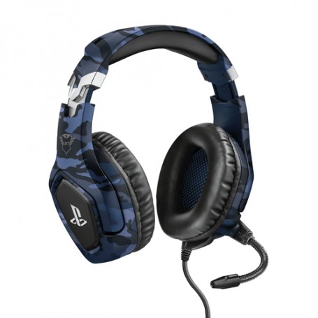 Trust GXT 488 Forze PS4 Cuffia Padiglione auricolare Connettore 3.5 mm Nero, Blu (23532)