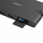 StarTech.com Adattatore Multi-porta USB-C con HDMI e VGA per portatili - 3x USB 3.0 - Lettore Schede SD - PD 3.0  (DKT30CHVSCPD)