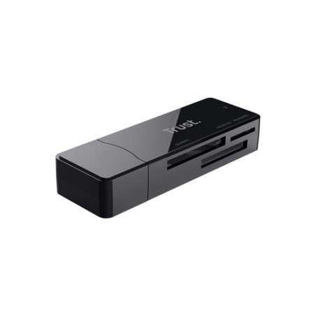 Trust NANGA lettore di schede USB 3.2 Gen 1 (3.1 Gen 1) Type-A Nero (21935)
