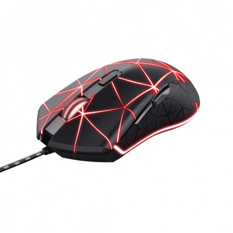 Trust GXT 133 Locx mouse Mano destra USB tipo A Ottico 4000 DPI (22988)