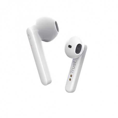 Trust Primo Auricolare True Wireless Stereo (TWS) In-ear Musica e Chiamate Bluetooth Bianco (23783)