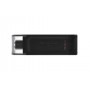 Kingston Technology DataTraveler 70 unità flash USB 64 GB USB tipo-C 3.2 Gen 1 (3.1 Gen 1) Nero (DT70/64GB)