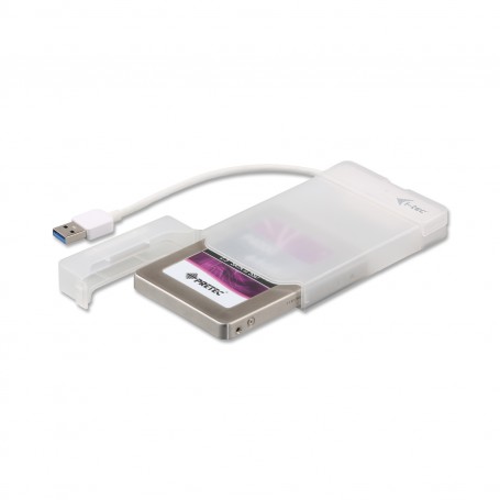 i-tec MySafe USB 3.0 Easy 2.5" External Case – White (MYSAFEU314)