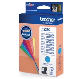 Brother LC-223CBP cartuccia d'inchiostro 1 pz Originale Ciano (LC223CBP)