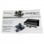 StarTech.com Ripiano fisso per armadio server a rack, profondità regolabile (ADJSHELF)