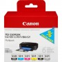 Canon PGI-550PGBK + CLI551 (PGBK/C/M/Y/BK/GY) cartuccia d'inchiostro 6 pz Originale Nero per foto, Ciano per foto, Gr (6496B005)