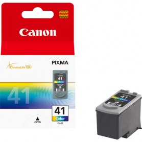 Canon CL-41 cartuccia d'inchiostro 1 pz Originale Ciano, Magenta, Giallo (0617B032)