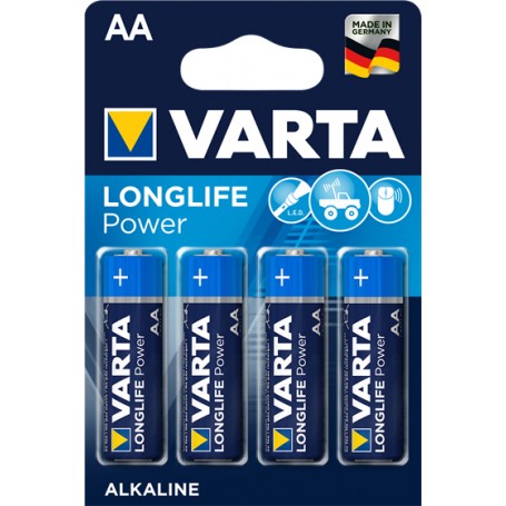 Varta Longlife Power AA Batteria monouso LR06 Alcalino (4906121194)