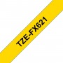 Brother TZe-FX621 nastro per etichettatrice Nero su giallo (TZEFX621)