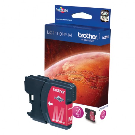 Brother LC-1100HYM Ink Cartridge cartuccia d'inchiostro 1 pz Originale Magenta (LC1100HYM)