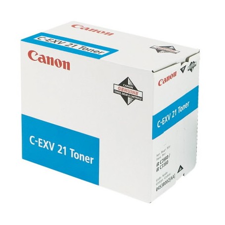 Canon C-EXV 21 cartuccia toner 1 pz Originale Ciano (0453B002AA)