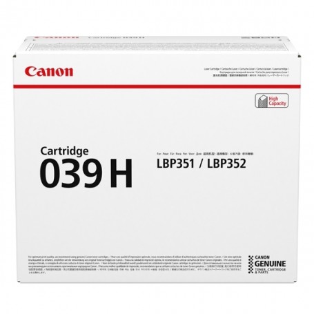 Canon 039H cartuccia toner 1 pz Originale Nero (0288C001)