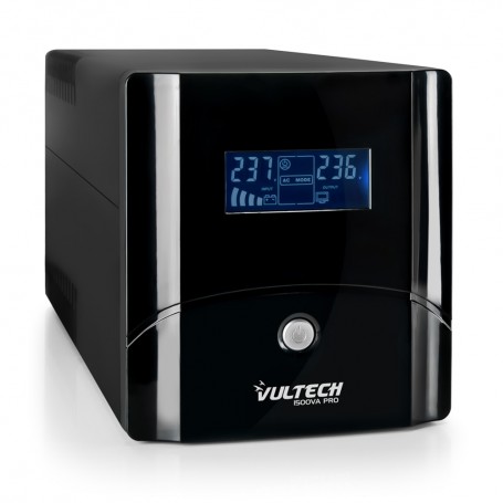 Vultech UPS1500VA-PRO gruppo di continuità (UPS) A linea interattiva 1,5 kVA 800 W 4 presa(e) AC (UPS1500VA-PRO)