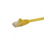 StarTech.com Cavo di rete CAT 6 - Cavo Patch Ethernet RJ45 UTP giallo da 1m antigroviglio (N6PATC1MYL)
