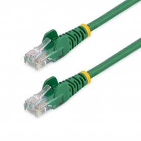 StarTech.com Cavo di rete CAT 5e - Cavo Patch Ethernet RJ45 UTP Verde da 2m antigroviglio (45PAT2MGN)