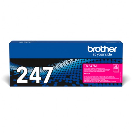 Brother TN-247M cartuccia toner 1 pz Originale Magenta (TN247M)
