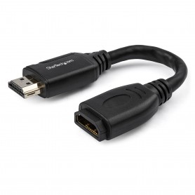 StarTech.com Cavo HDMI 2.0 prolunga salvaporta da 15cm - 4K 60Hz (HD2MF6INL)