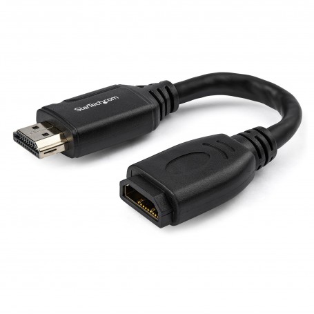 StarTech.com Cavo HDMI 2.0 prolunga salvaporta da 15cm - 4K 60Hz (HD2MF6INL)
