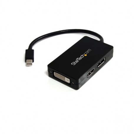 StarTech.com Adattatore Mini DisplayPort a DisplayPort/DVI/HDMI – Convertitore mDP 3 in 1 (MDP2DPDVHD)