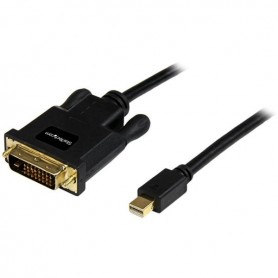 StarTech.com Cavo convertitore adattatore Mini DisplayPort a DVI da 1,8 m – Mini DP a DVI 1920x1200 - Nero (MDP2DVIMM6B)