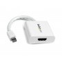 StarTech.com Convertitore adattatore video Mini DisplayPort a HDMI - Bianco (MDP2HDW)