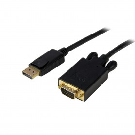 StarTech.com Cavo da DisplayPort a VGA da 1,8 m - Cavo adattatore da DisplayPort a VGA attivo - Video 1080p - Cavo  (DP2VGAMM6B)