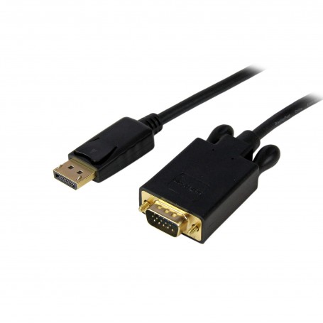 StarTech.com Cavo da DisplayPort a VGA da 1,8 m - Cavo adattatore da DisplayPort a VGA attivo - Video 1080p - Cavo  (DP2VGAMM6B)