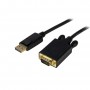 StarTech.com Cavo da DisplayPort a VGA da 1,8 m - Cavo adattatore da DisplayPort a VGA attivo - Video 1080p - Cavo  (DP2VGAMM6B)