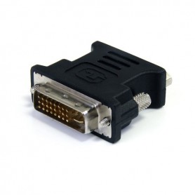StarTech.com Adattatore DVI a VGA - Cavo Convertitore DVI a VGA - Maschio / Femmina - Nero (DVIVGAMFBK)